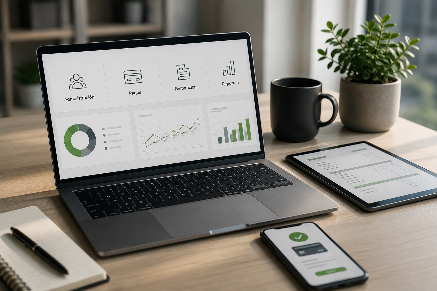Administración, Pagos y Facturación